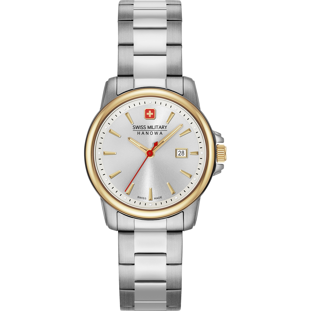 Swiss Military dames horloge bicolor. Quartz