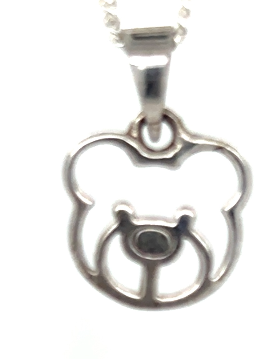 Zilveren hanger huiscollectie