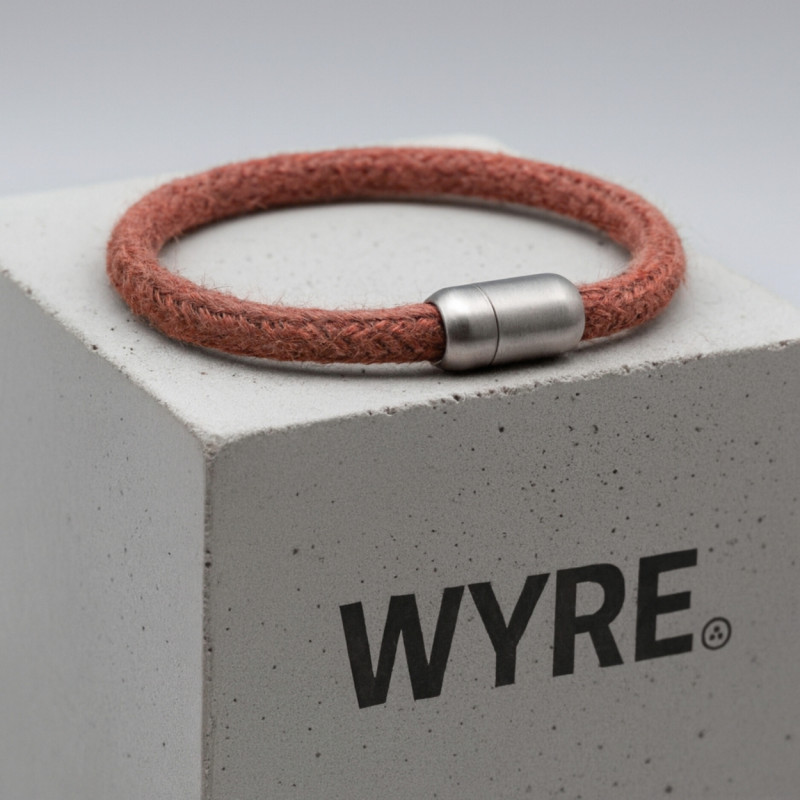 Wyre ontwerpt en maakt lokaal armbanden met oog voor creativiteit en kwaliteit. Tijdens productie van het maken van verlichting blijven bij het op maat maken van hoogwaardige Italiaanse textielsnoeren reststukken over. waar anderen dit als afval zien, zien wij de grondstof voor mooie sieraden. 
Samen met de ontwerper transformeerden we deze bijzondere snoeren tot een uniek e armbanden collectie: WYRE.
Elke armband wordt met de hand gemaakt in Nederland
 ( Maassluis) .  Duurzaam en lokaal geproduceerd en elk exemplaar met een eigen karakter. De armbanden zijn in elke gewenste lengte te bestellen en worden dan speciaal voor u vervaardigd.