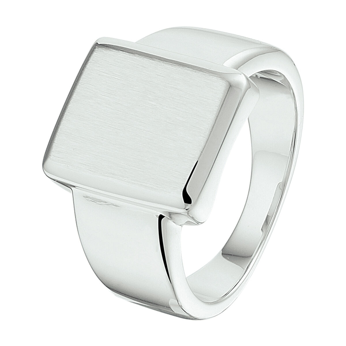 zilver heren ring