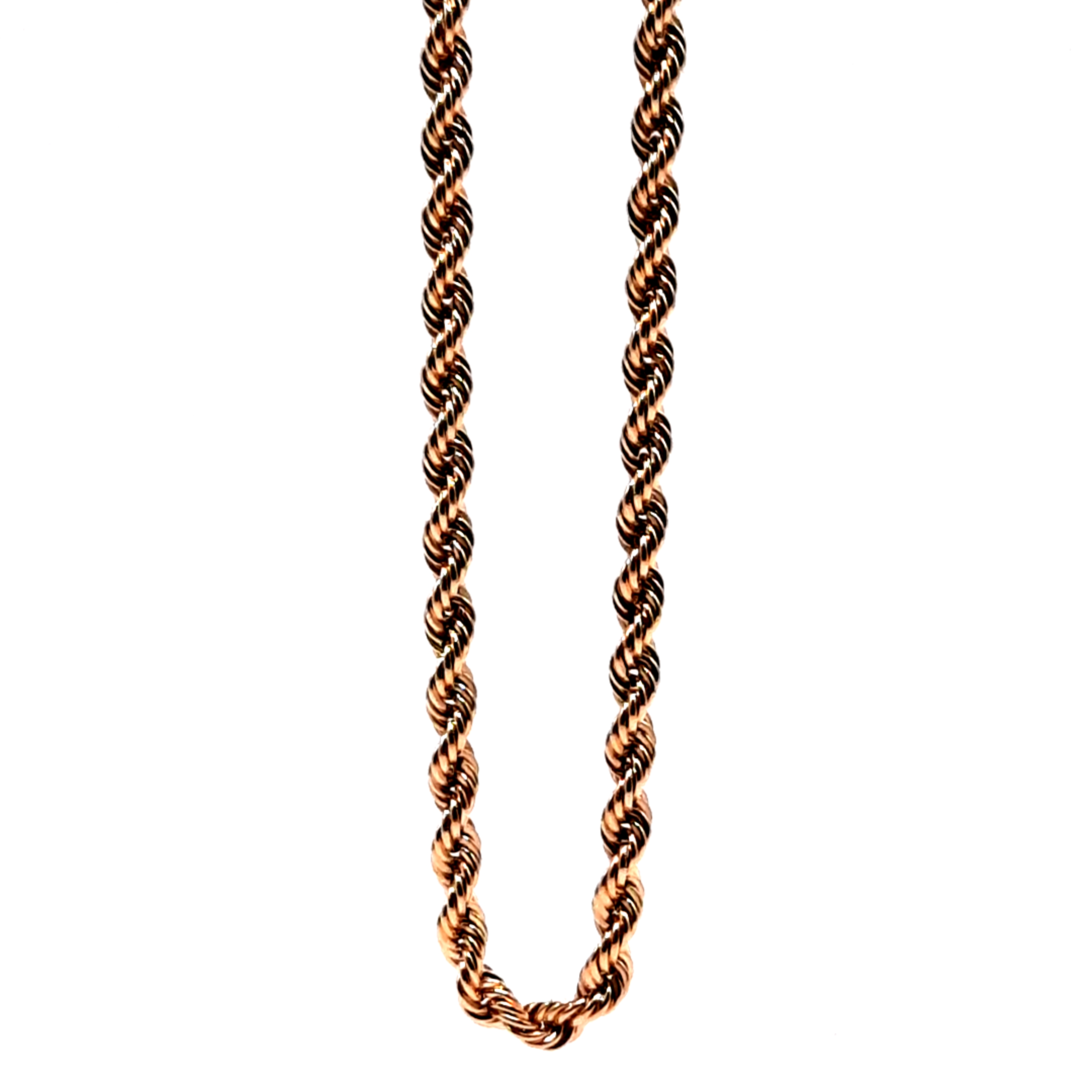 De gouden rope ketting model BREA-JOY-0004010 is een luxueuze 18kt halsketting van 60 cm met een breedte van 4,5 mm. Gemaakt van 18-karaats goud, heeft deze ketting een glanzende afwerking en weegt 13,8 gram. Draag het als een elegant accessoire voor elke gelegenheid. Perfect voor zowel dagelijks gebruik als speciale gelegenheden.