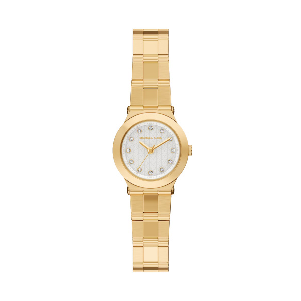 Michels Kors dames pols horloge uit de Billie collectie. 5 ATM waterdicht.