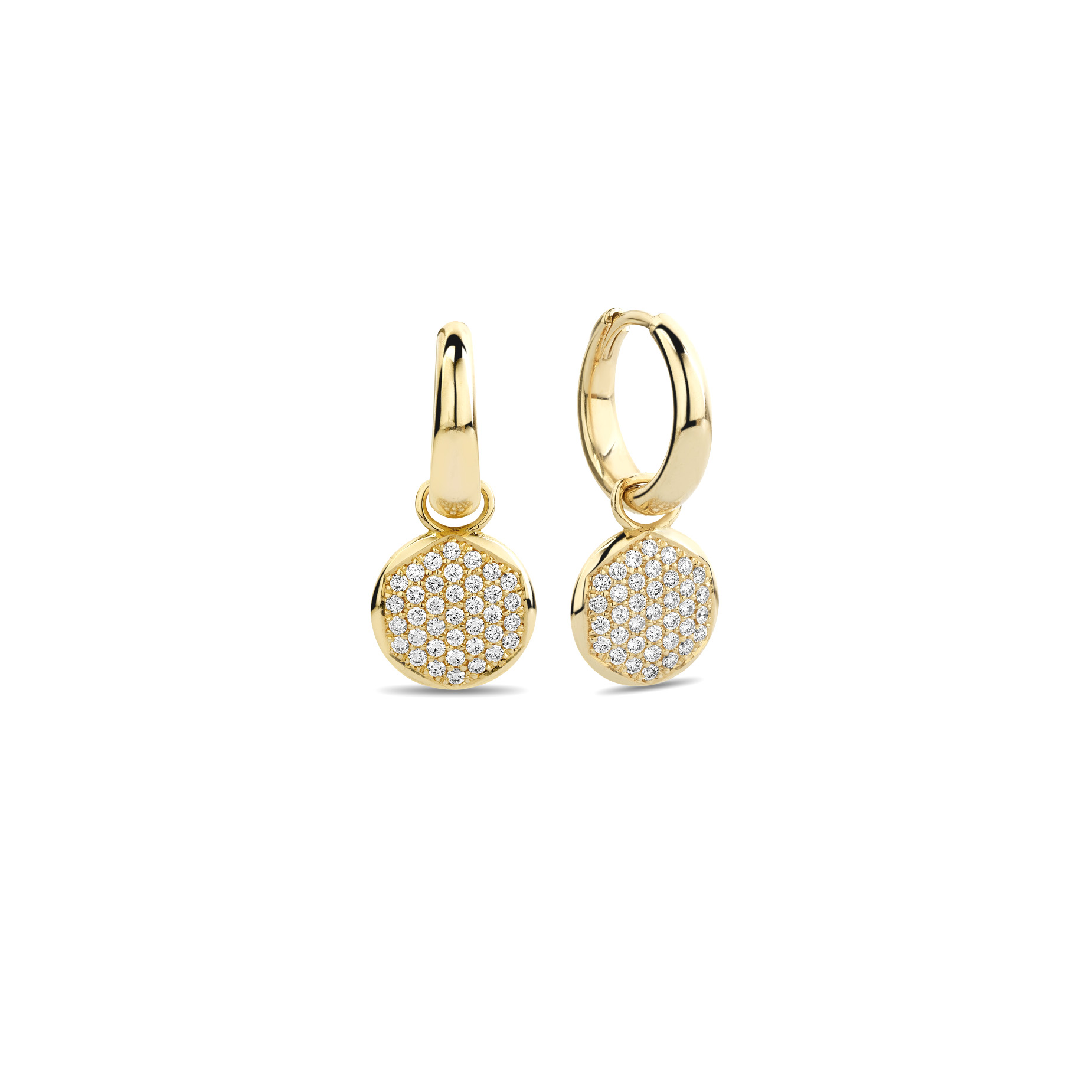 ROMANCE BY R&C 18KT OORBEDELS PILLOW 4249-S DIAMANT