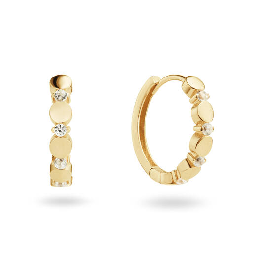 De Oorringen Disc CZ Disc 585, modelnummer 207023200, zijn verfijnde creooloorbellen van een onbekend merk. Met een gewicht van 1.61 gram en afmetingen van 2.0 x 3.0 mm, zijn ze ideaal voor dagelijks gebruik. Draag ze als stijlvolle aanvulling op je dagelijkse look of bij speciale gelegenheden voor een elegante touch.