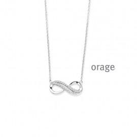 Ketting in zilver infinity van het merk Orage
