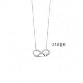 Ketting infinity in zilver 