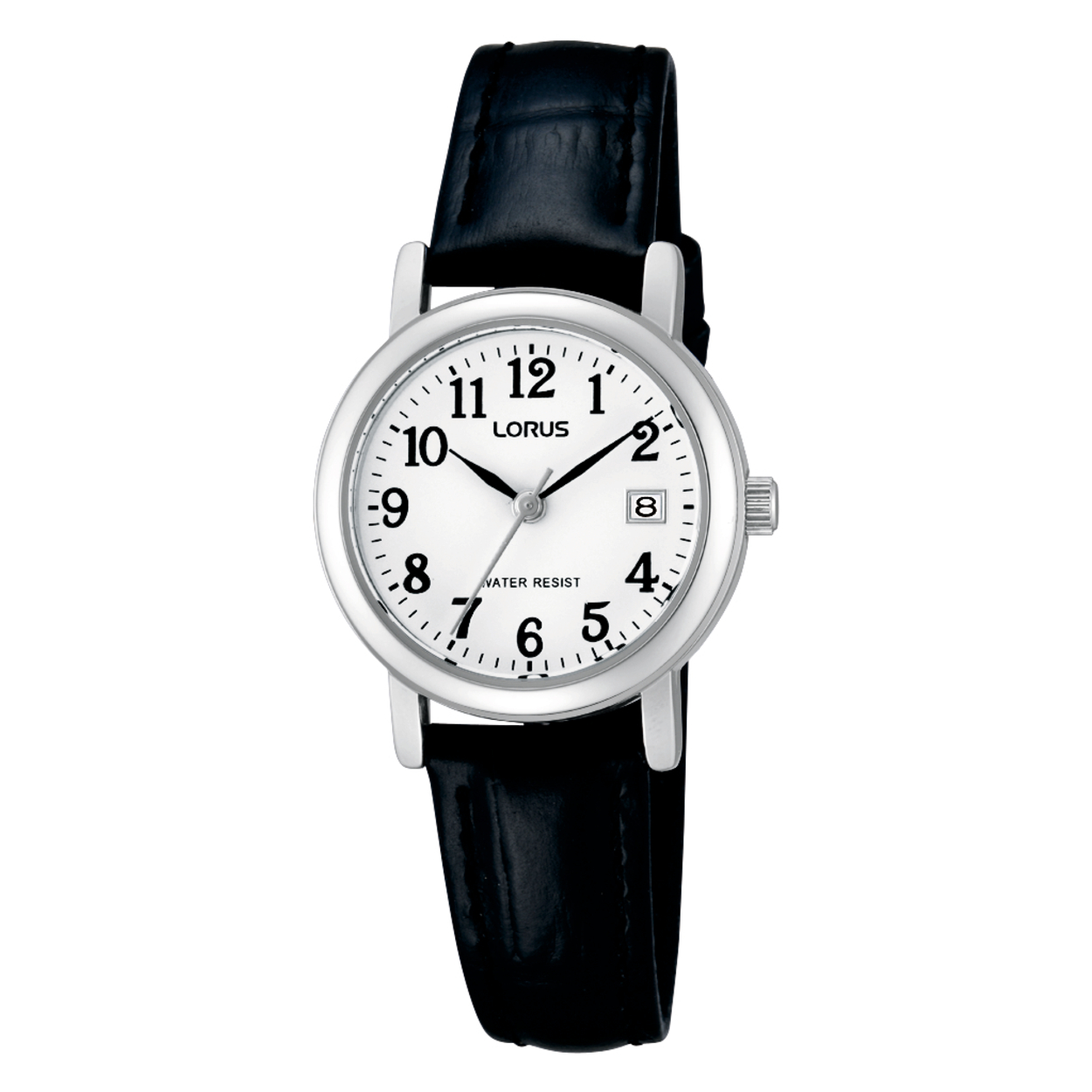 Dit is een dameshorloge van het merk Lorus. Het is een analoog horloge gemaakt van metaal. De diameter van de kast is 26 mm en de kast is 8 mm dik.
De verdere specificaties van het horloge zijn als volgt:
Kastvorm: rond
Kastkleur: zilverkleurig
Kastmateriaal: metaal
Bandbreedte: 13 mm
Bandlengte: 211 mm
Sluiting: gesp
Wijzerplaatkleur: wit
Glassoort: hardlex mineraal glas
Techniek: quartz
