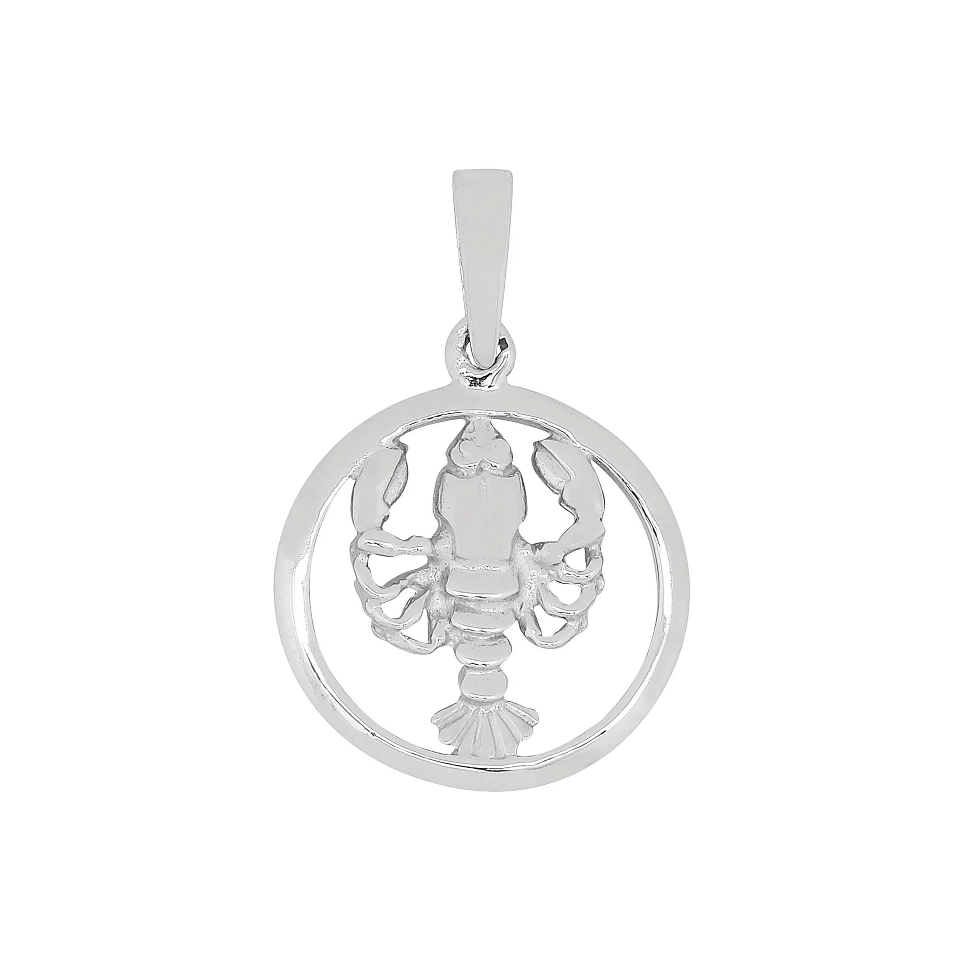 Der Silberanh&auml;nger Krebs 15mm, ist ein stilvolles Schmuckst&uuml;ck. Tragen Sie diesen eleganten Anh&auml;nger an einer feinen Silberkette, um Ihrem Outfit eine pers&ouml;nliche Note zu verleihen. Ideal f&uuml;r astrologiebegeisterte Sch&uuml;tzen oder als besonderes Geschenk f&uuml;r geliebte Menschen. Perfekt f&uuml;r den t&auml;glichen Gebrauch.