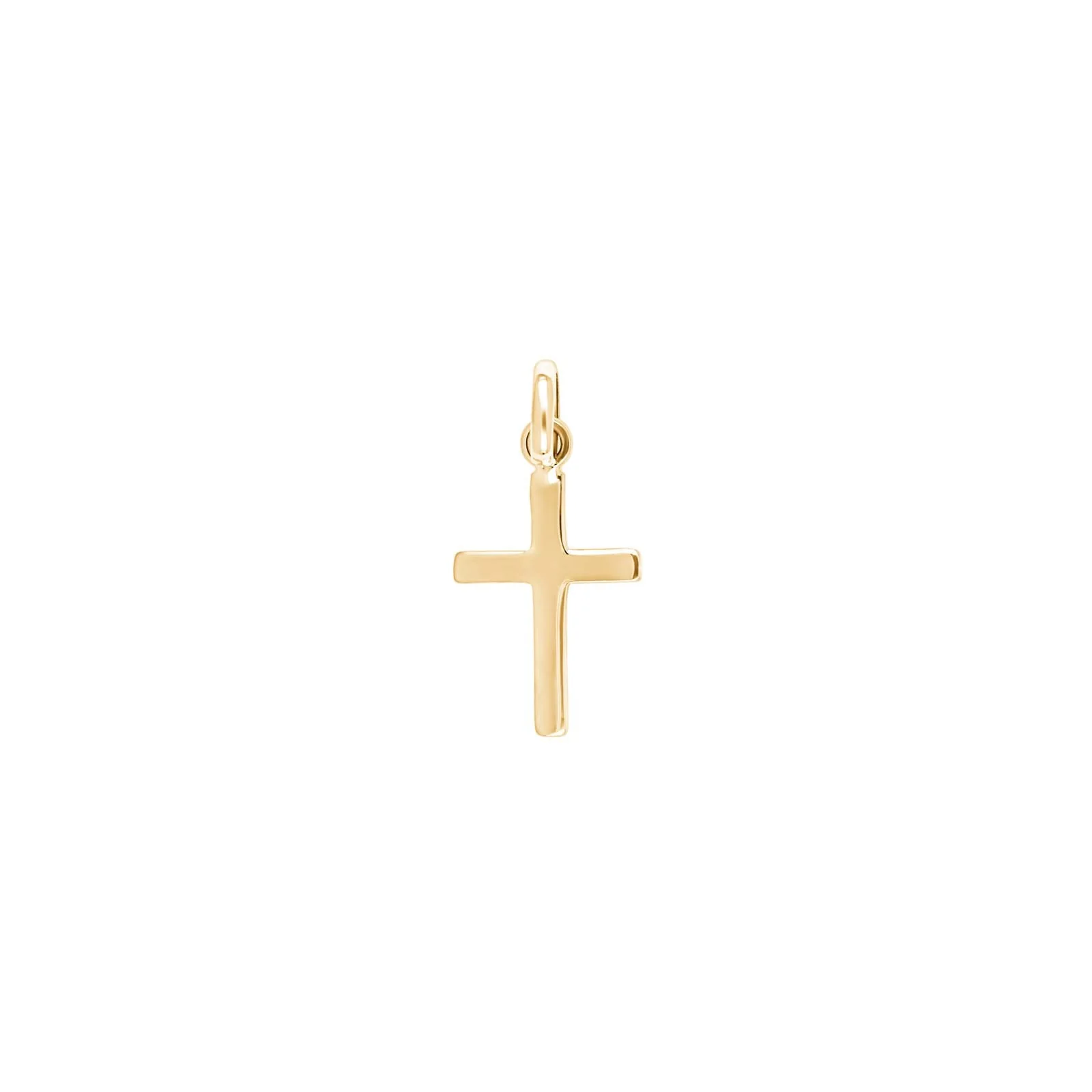 Das 8kt. Goldkreuz 11mm, ist ein eleganter Anh&auml;nger aus 8-kar&auml;tigem Gold. Die zarte Kreation eignet sich perfekt als Symbol des Glaubens. Ideal f&uuml;r das t&auml;gliche Tragen an einer zarten Goldkette oder in Kombination mit anderen Anh&auml;ngern f&uuml;r einen modernen Look. Ein klassisches Schmuckst&uuml;ck f&uuml;r jede Gelegenheit.