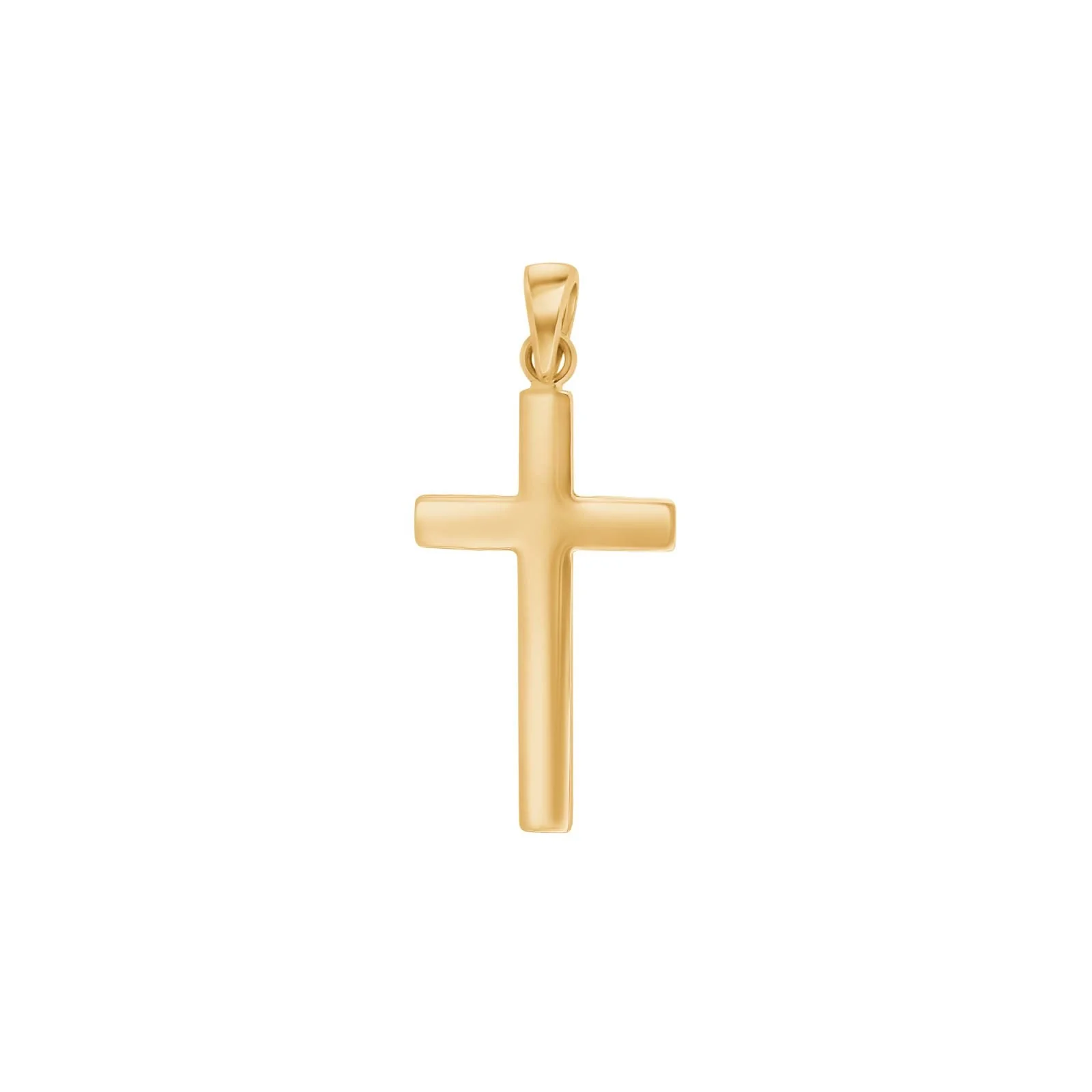 Das 8kt. Goldkreuz 20mm, ist ein eleganter Anh&auml;nger aus 8-kar&auml;tigem Gold. Die zarte Kreation eignet sich perfekt als Symbol des Glaubens. Ideal f&uuml;r das t&auml;gliche Tragen an einer zarten Goldkette oder in Kombination mit anderen Anh&auml;ngern f&uuml;r einen modernen Look. Ein klassisches Schmuckst&uuml;ck f&uuml;r jede Gelegenheit.