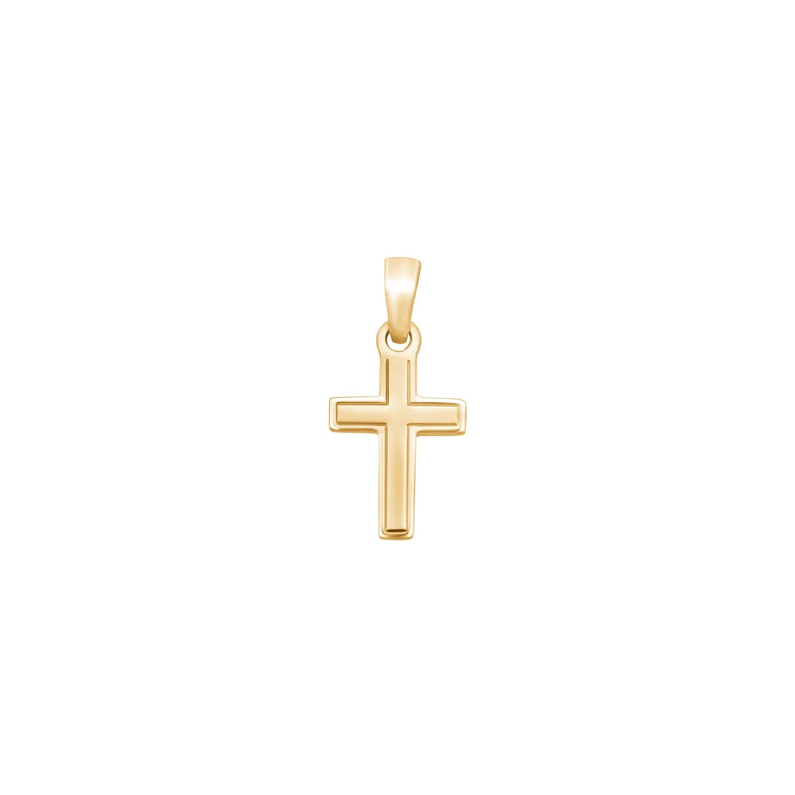 Das 8kt. Goldkreuz 14mm, ist ein eleganter Anh&auml;nger aus 8-kar&auml;tigem Gold. Die zarte Kreation eignet sich perfekt als Symbol des Glaubens. Ideal f&uuml;r das t&auml;gliche Tragen an einer zarten Goldkette oder in Kombination mit anderen Anh&auml;ngern f&uuml;r einen modernen Look. Ein klassisches Schmuckst&uuml;ck f&uuml;r jede Gelegenheit.