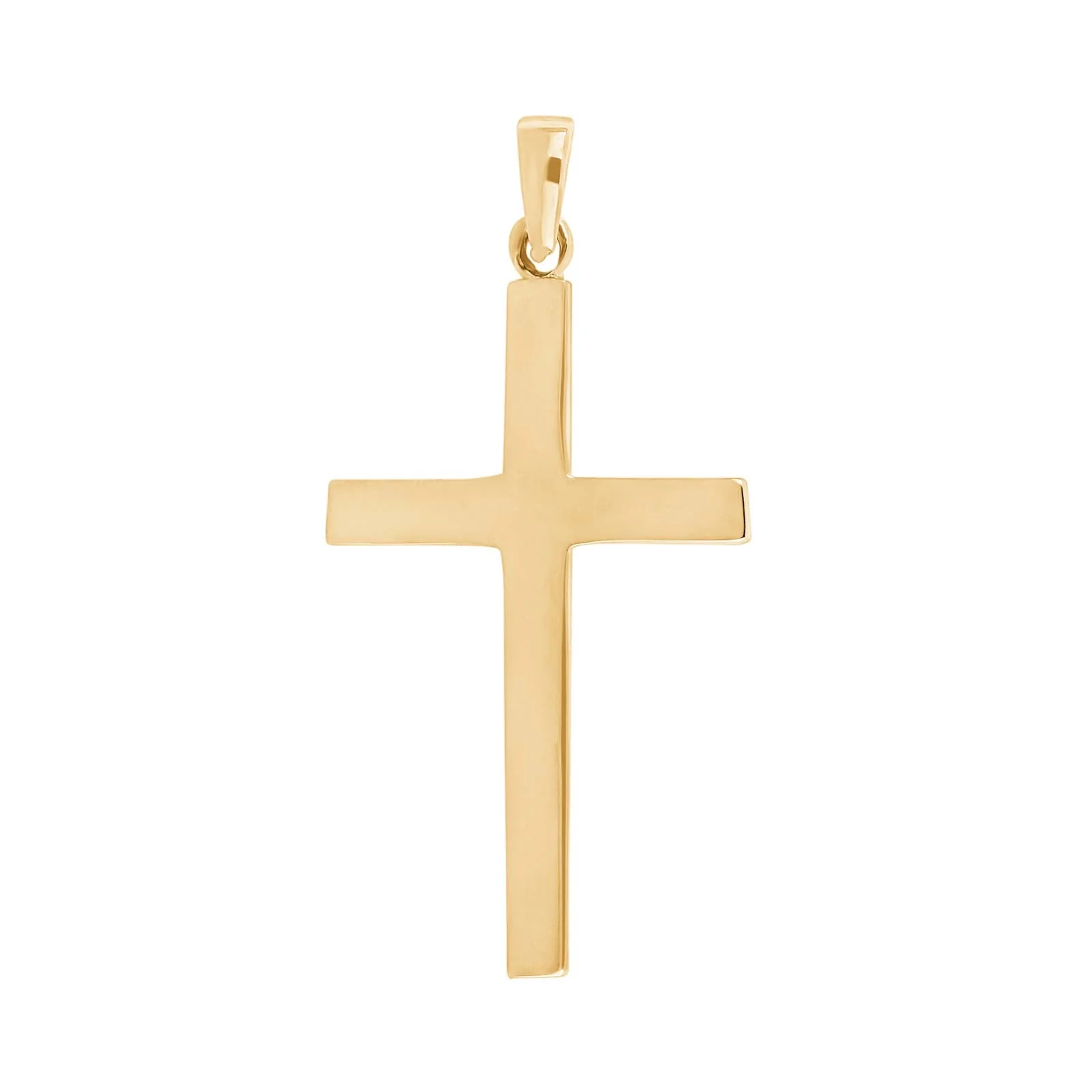 Das 8kt. Goldkreuz ist ein eleganter Anh&auml;nger aus 8-kar&auml;tigem Gold. Die zarte Kreation eignet sich perfekt als Symbol des Glaubens. Ideal f&uuml;r das t&auml;gliche Tragen an einer zarten Goldkette oder in Kombination mit anderen Anh&auml;ngern f&uuml;r einen modernen Look. Ein klassisches Schmuckst&uuml;ck f&uuml;r jede Gelegenheit.