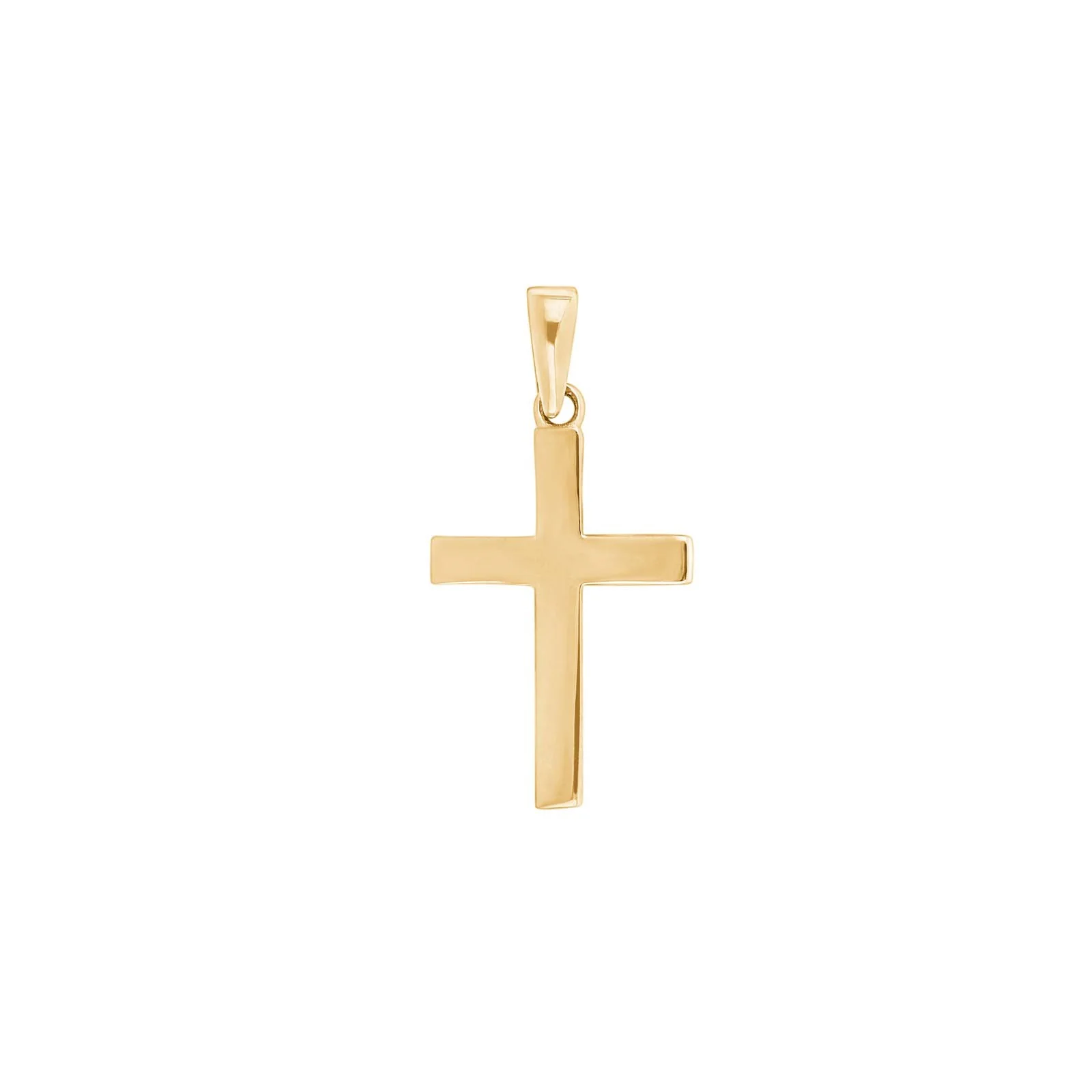 Das 8kt. Goldkreuz 17mm, ist ein eleganter Anh&auml;nger aus 8-kar&auml;tigem Gold. Die zarte Kreation eignet sich perfekt als Symbol des Glaubens. Ideal f&uuml;r das t&auml;gliche Tragen an einer zarten Goldkette oder in Kombination mit anderen Anh&auml;ngern f&uuml;r einen modernen Look. Ein klassisches Schmuckst&uuml;ck f&uuml;r jede Gelegenheit.