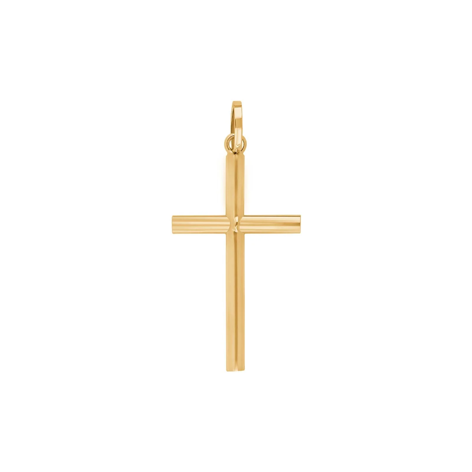 Das 8kt. Goldkreuz 23mm, ist ein eleganter Anh&auml;nger aus 8-kar&auml;tigem Gold. Die zarte Kreation eignet sich perfekt als Symbol des Glaubens. Ideal f&uuml;r das t&auml;gliche Tragen an einer zarten Goldkette oder in Kombination mit anderen Anh&auml;ngern f&uuml;r einen modernen Look. Ein klassisches Schmuckst&uuml;ck f&uuml;r jede Gelegenheit.