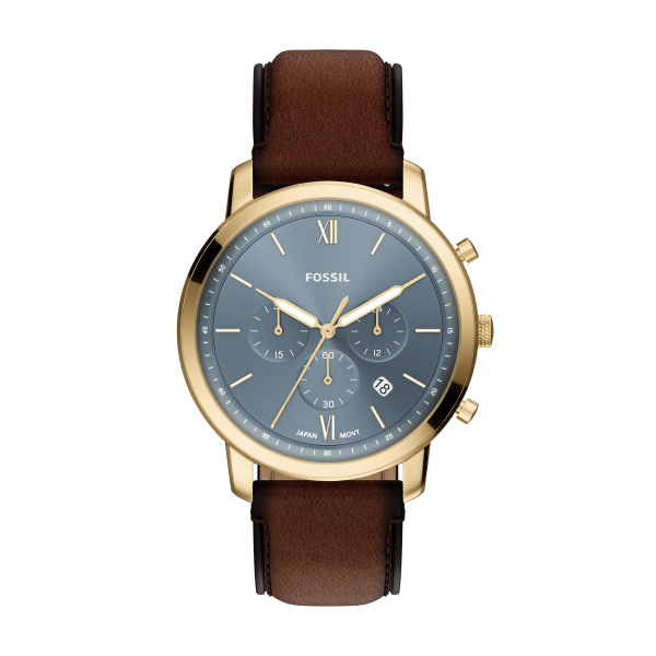 De FOSSIL HEREN HORLOGE NEUTRA FS6162 is een stijlvolle polshorloge met een kastgrootte van 44mm. Dit model combineert functionaliteit met een verfijnd design. Draag het horloge om de pols voor een elegante en tijdloze uitstraling die geschikt is voor zowel formele als informele gelegenheden. Perfect voor mannen die mode en precisie waarderen.