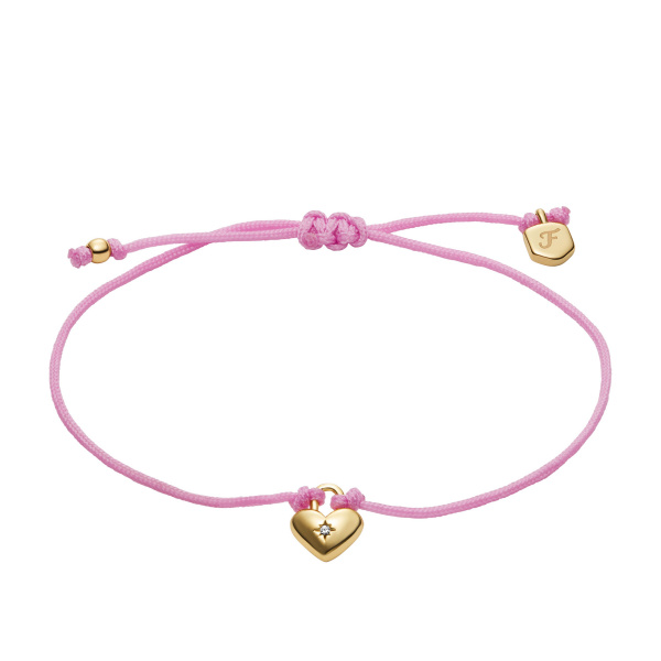 De FOSSIL ARMBAND SUTTON PINK CORD JA7314710 is een stijlvolle armband met een goudkleurige afwerking. Perfect voor elke gelegenheid. Draag deze armband als een subtiele aanvulling op je outfit of mix en match met andere sieraden voor een gelaagde look. Ideaal voor dagelijks gebruik en speciaal genoeg voor feestelijke gelegenheden.