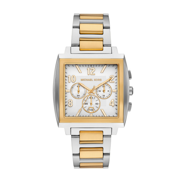 Michael Kors heren pols horloge uit de Rhys collectie. 5 ATM waterdicht.