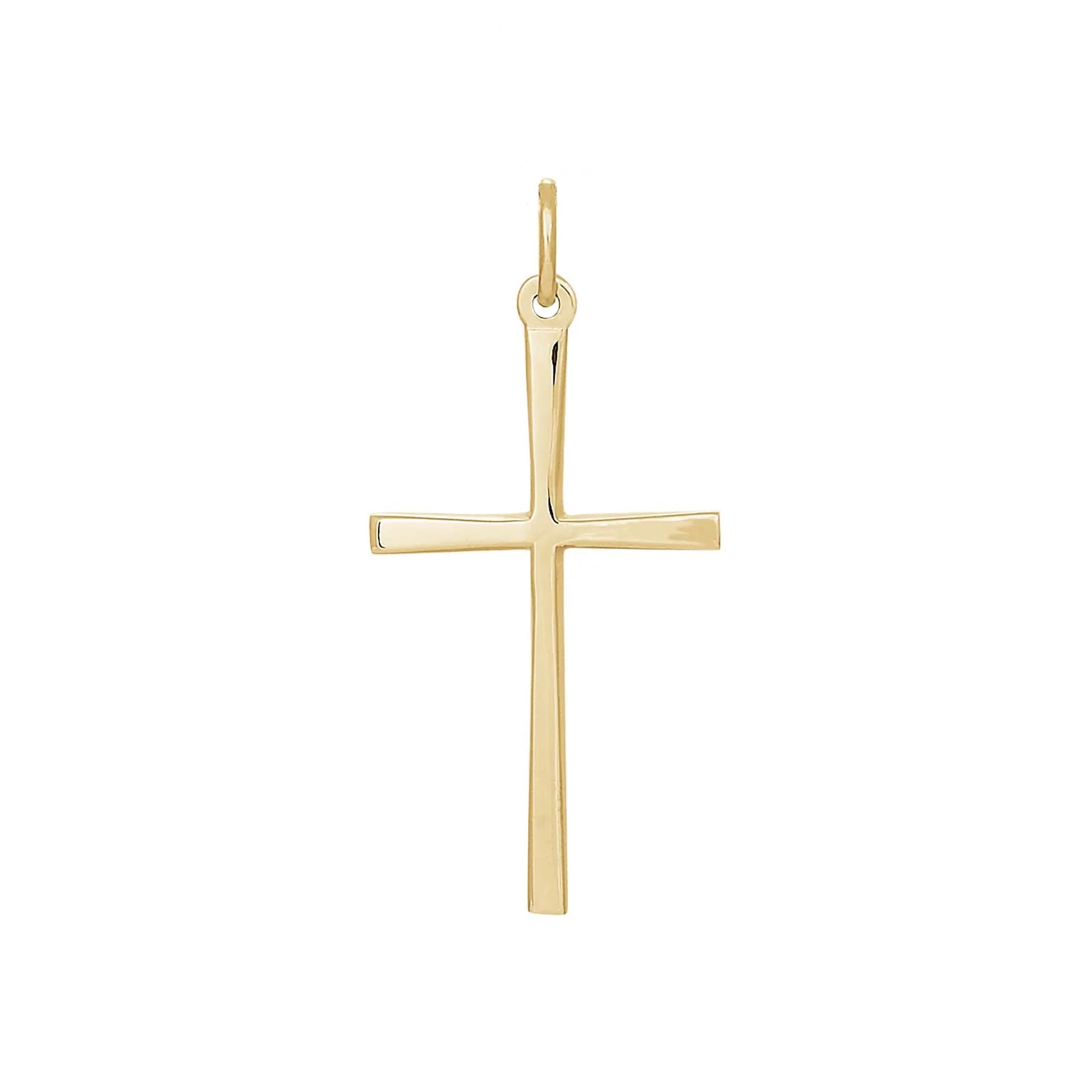 Das 8kt. Goldkreuz 26mm, ist ein eleganter Anh&auml;nger aus 8-kar&auml;tigem Gold. Die zarte Kreation eignet sich perfekt als Symbol des Glaubens. Ideal f&uuml;r das t&auml;gliche Tragen an einer zarten Goldkette oder in Kombination mit anderen Anh&auml;ngern f&uuml;r einen modernen Look. Ein klassisches Schmuckst&uuml;ck f&uuml;r jede Gelegenheit.