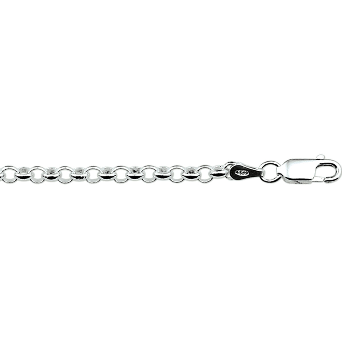 Zilver Jasseron armband 13 cm