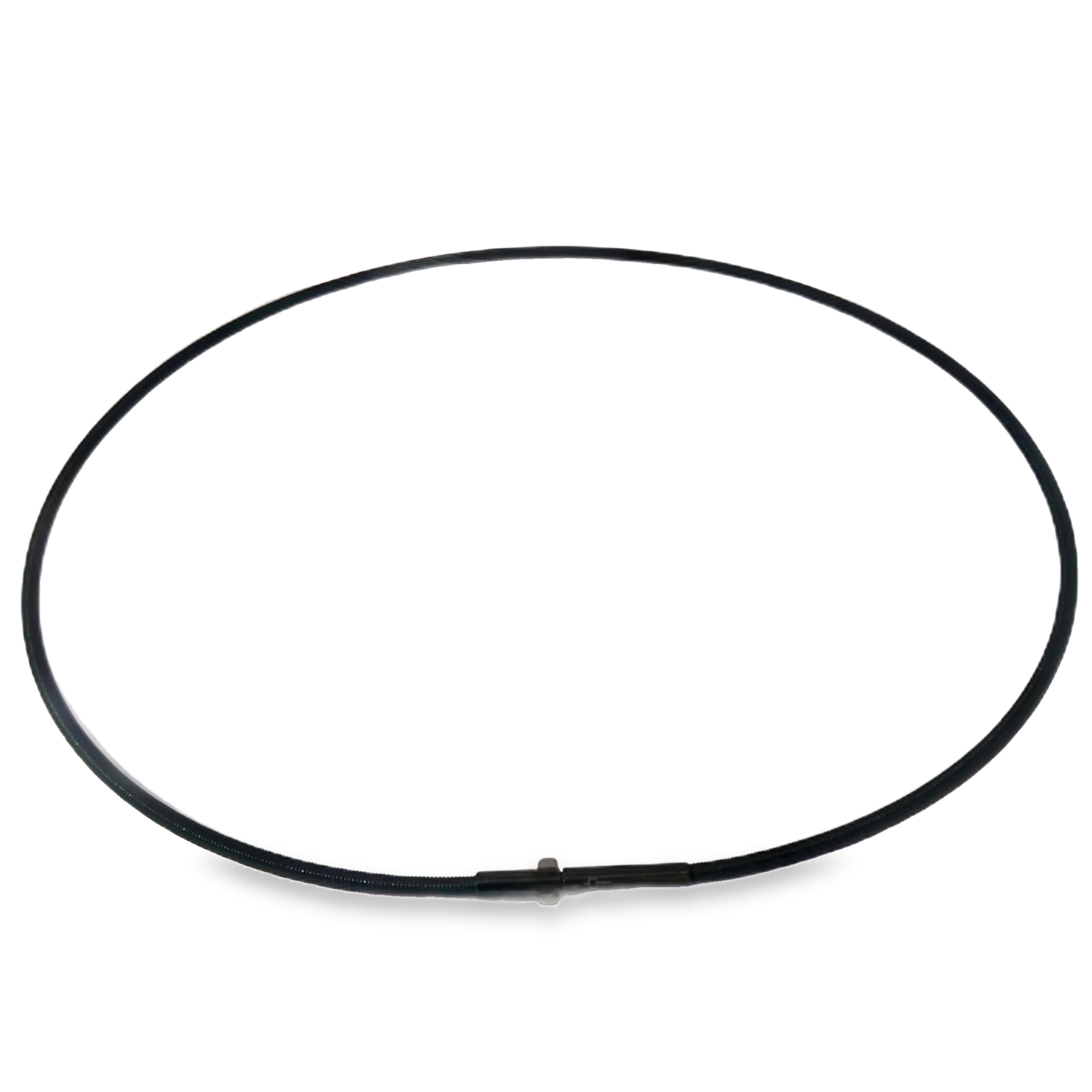 Die Halskette &bdquo;Black Color Spiral&ldquo;, Modellnummer 105-140001-060-503-0420, ist aus Edelstahl mit PVD-Beschichtung in Schwarz, spiral 1,4mm dick und 42cm lang. Ideal f&uuml;r einen modernen Look, l&auml;sst sich die Kette sowohl solo als auch in Kombination mit weiteren Schmuckst&uuml;cken tragen. Perfekt f&uuml;r den t&auml;glichen Gebrauch oder besondere Anl&auml;sse.