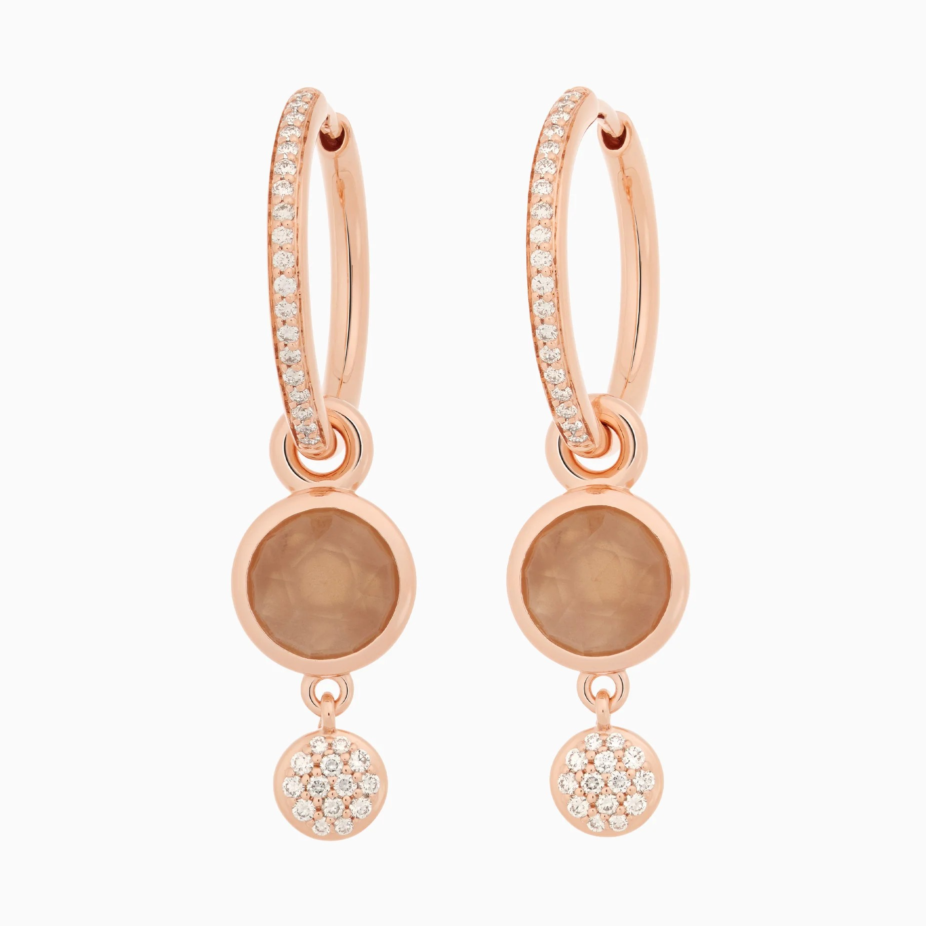 Deze schitterende hanger, modelnummer 8OR4861MSBCBR, straalt luxe uit met zijn bruine maansteen en champagne diamant. De hanger heeft een gewicht van 5,9 gram en is SI1 zuiverheid met een briljante slijpvorm. Draag deze elegante hanger voor speciale gelegenheden of als dagelijks statement stuk. Perfect voor halskettingen of kettingen met een delicate uitstraling.