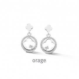 Oorringen in zilver uit de collectie van Orage 