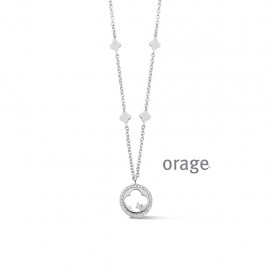 Ketting in zilver van het merk Orage 