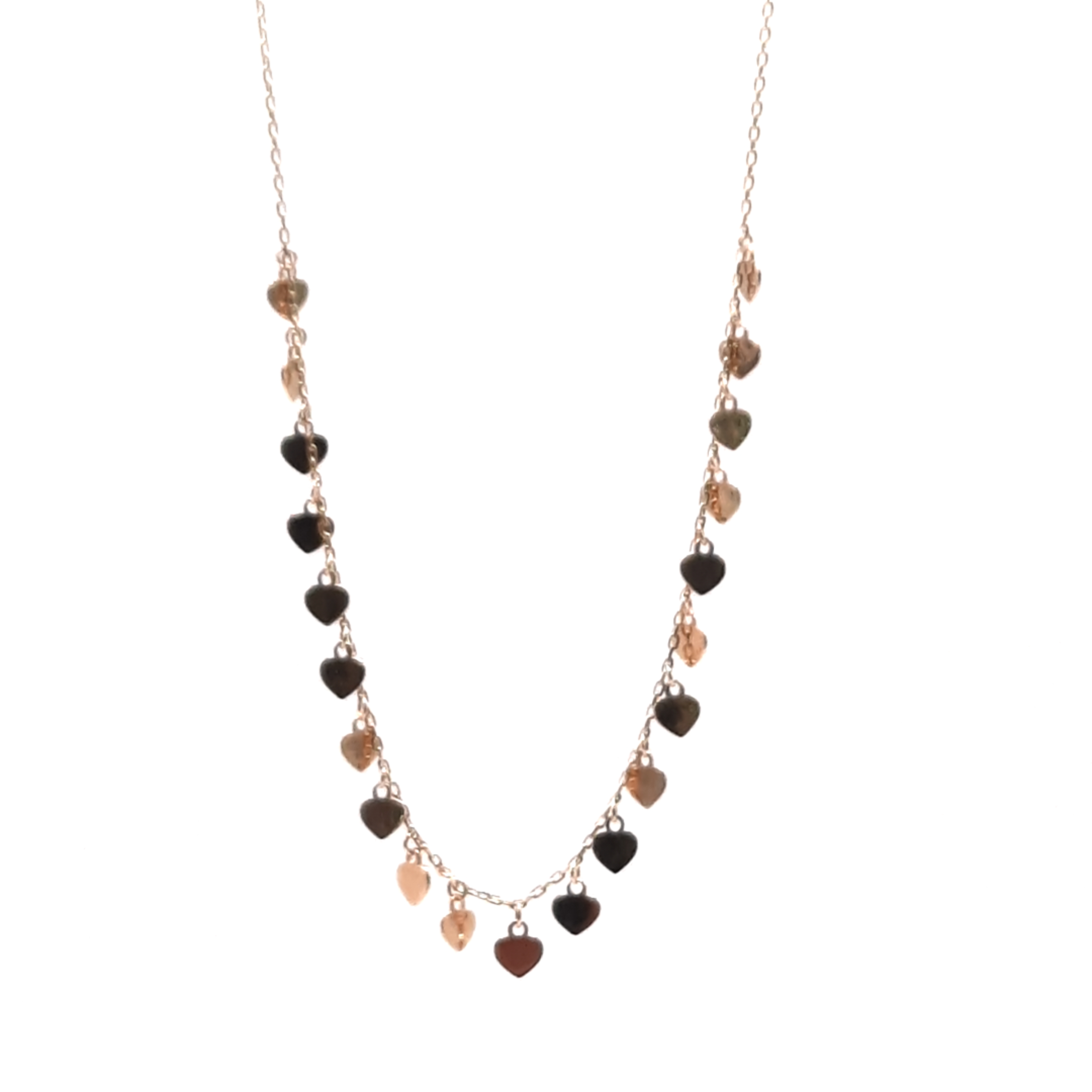 De gouden dames ketting met modelnummer 000002545 is een verfijnd sieraad van 14-karaats goud. Met een lengte van 450 mm is het een elegante toevoeging aan elke outfit. Deze ketting is perfect voor zowel dagelijks gebruik als speciale gelegenheden. Combineer met andere gouden sieraden voor een tijdloze, chique uitstraling. Voeg luxe toe aan je collectie met deze prachtige ketting.