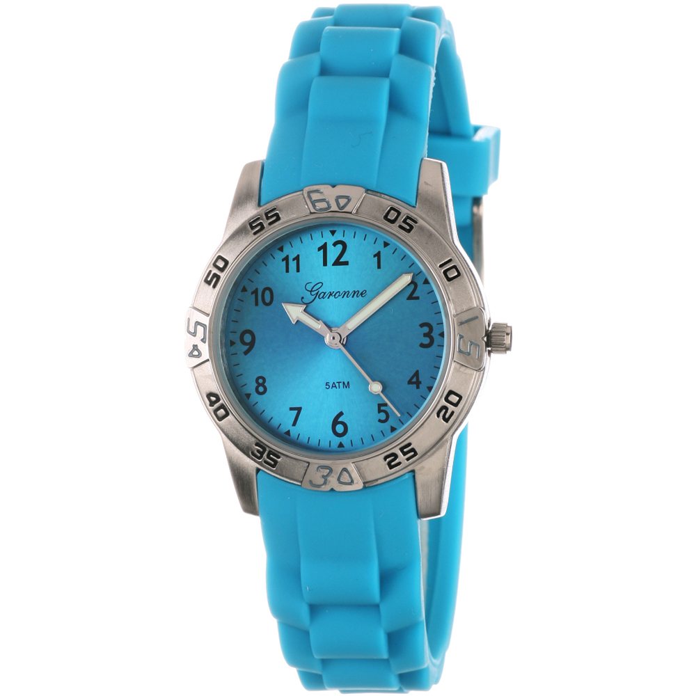 Dit is een horloge van het merk Garonne gemaakt voor jongens.
De specificaties zijn als volgt:
Kastmaat: 33 mm
Kastdikte: 9.6 mm
Bandlengte: 185
Bandbreedte: 18
Waterdichtheid: 5 ATM / 50 Meter / 165 Feet