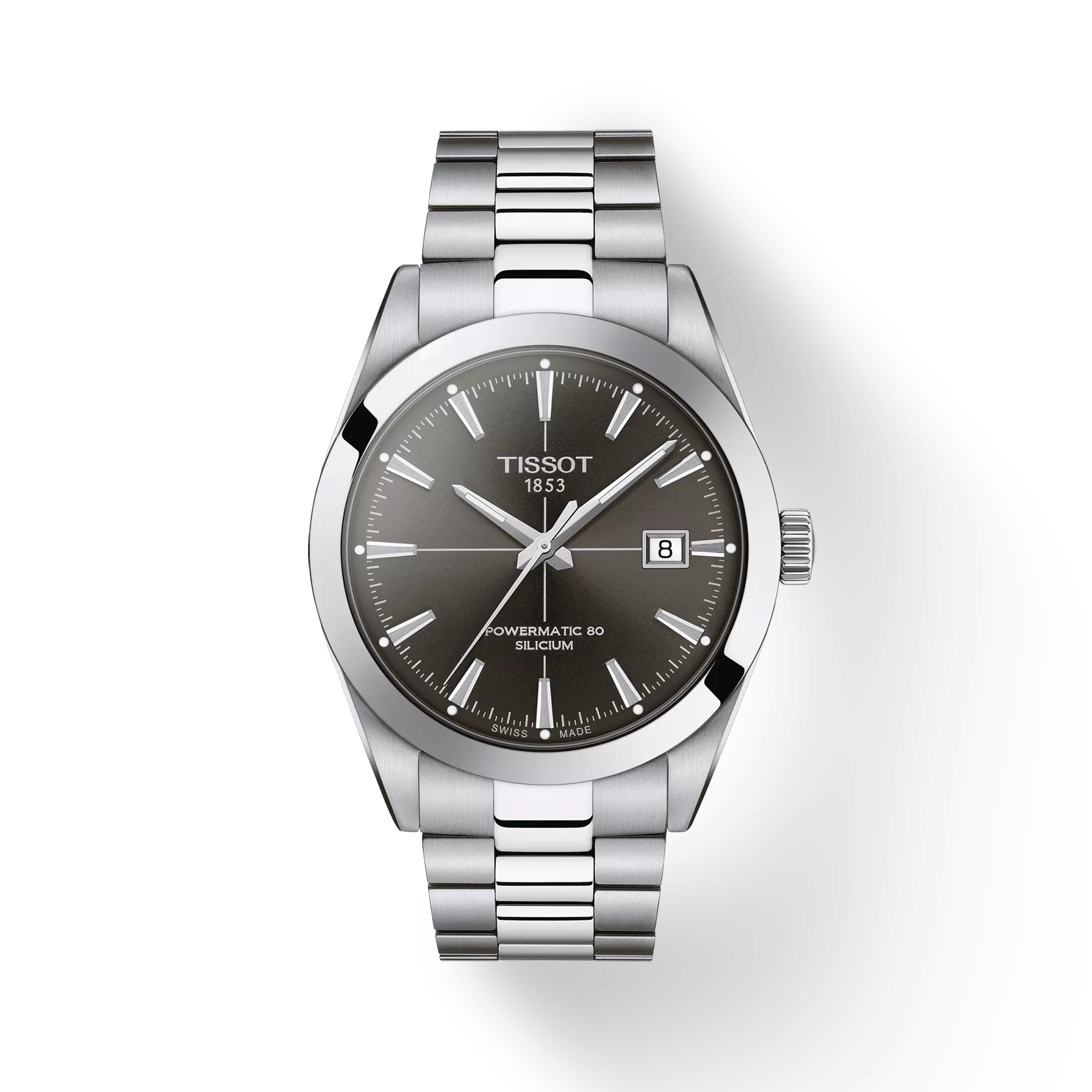 Tissot Gentleman Powermatic 80 Silicium 40 mm herenhorloge met Zwitsers automatisch uurwerk, silicium balansveer en 80 uur gangreserve. Verkrijgbaar bij Juwelier Schouten &ndash; Middenwaard, Heerhugowaard