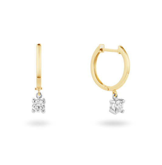 Diamantkwaliteit: VS 1 (Zeer kleine insluitsels 1)
Kleur: Bicolor (geel/wit)
Slijpvorm: Briljant
Soort bewerking: Gepolijst
Steenkleur: Transparant