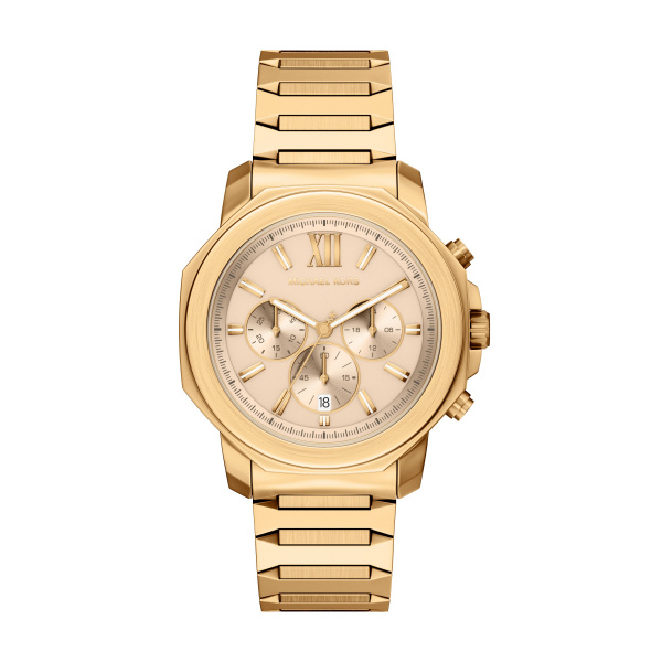 Michael Kors polshorloge uit de Prescott collectie. 5 ATM Waterdicht.