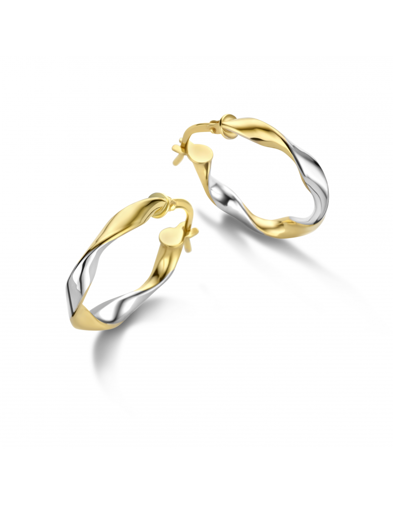 41-OGR10 bicolor goud met zilveren kern