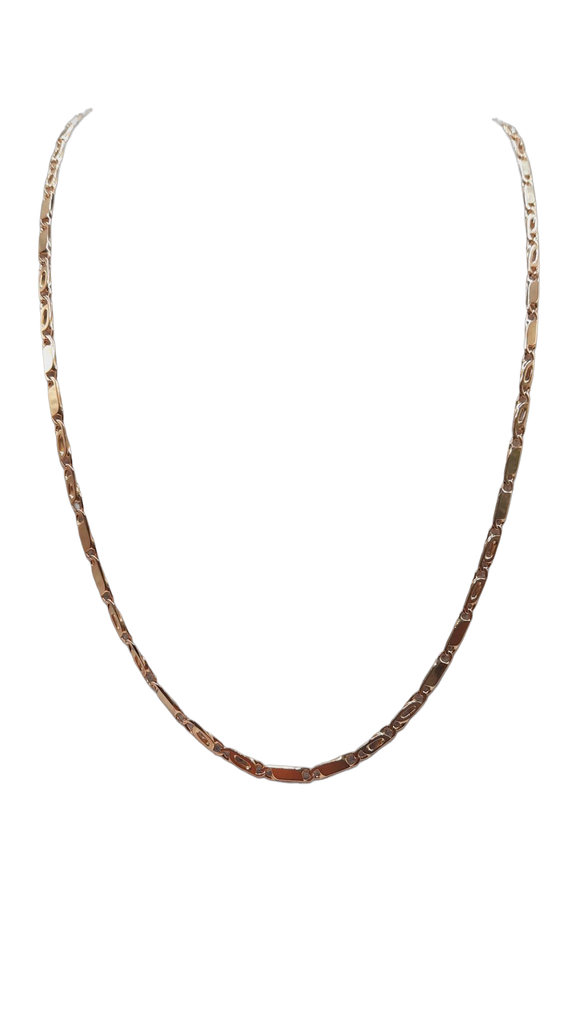 Deze gouden ketting van 14kt met modelnummer 0002292 is een elegante en verfijnde NECKLACE. Met een lengte van 60 cm en breedte van 2.9 mm weegt hij 12.86 gram. De ketting is goudkleurig en gemaakt van hoogwaardig goud. Perfect te dragen als statement piece op een avondje uit of als dagelijkse luxe accessoire.