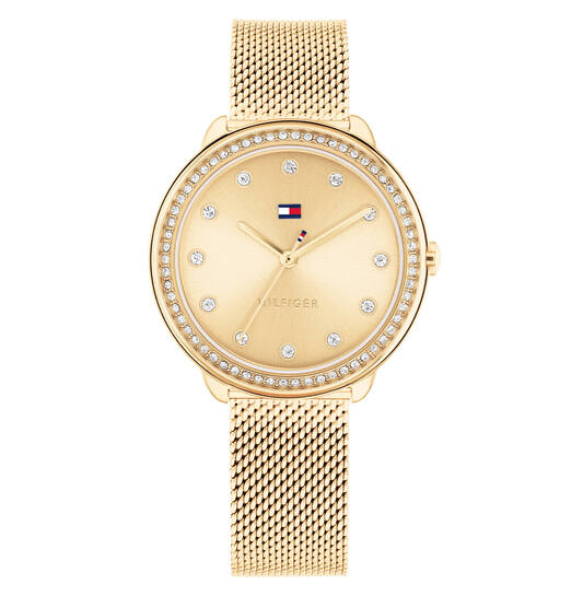 Tommy Hilfiger Demi double dames horloge met zirconia