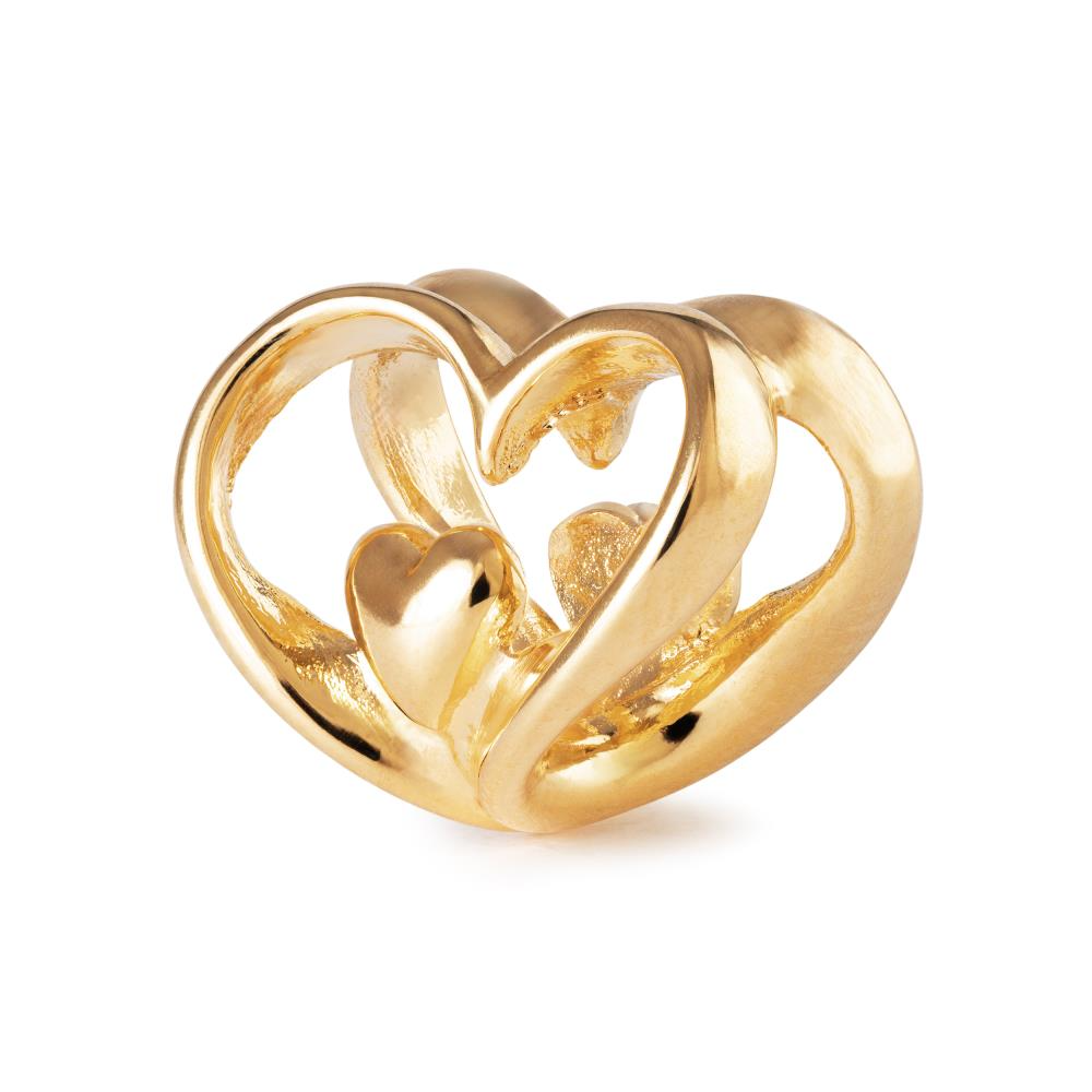 De Trollbeads Open je hart, modelnummer TGPBE-40003, is een prachtig vergulde hanger. Het is ontworpen als een sierlijk juweel dat warmte en liefde symboliseert. Draag deze hanger aan een ketting of armband voor een elegante look. Perfect voor elke gelegenheid, het voegt een subtiele glamour toe aan je outfit. Een must-have voor elke sieradenliefhebber.