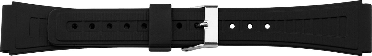 Kunststof horlogeband 18mm