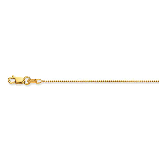 Lengte collier - Venetiaan - 0.9mm - 60cm - 14k Goud