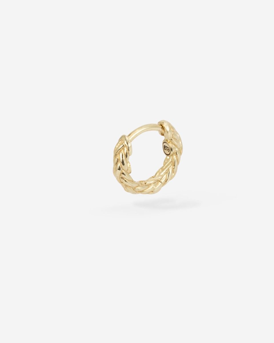 Katja Earhoop Gold Vermeil Single Piece