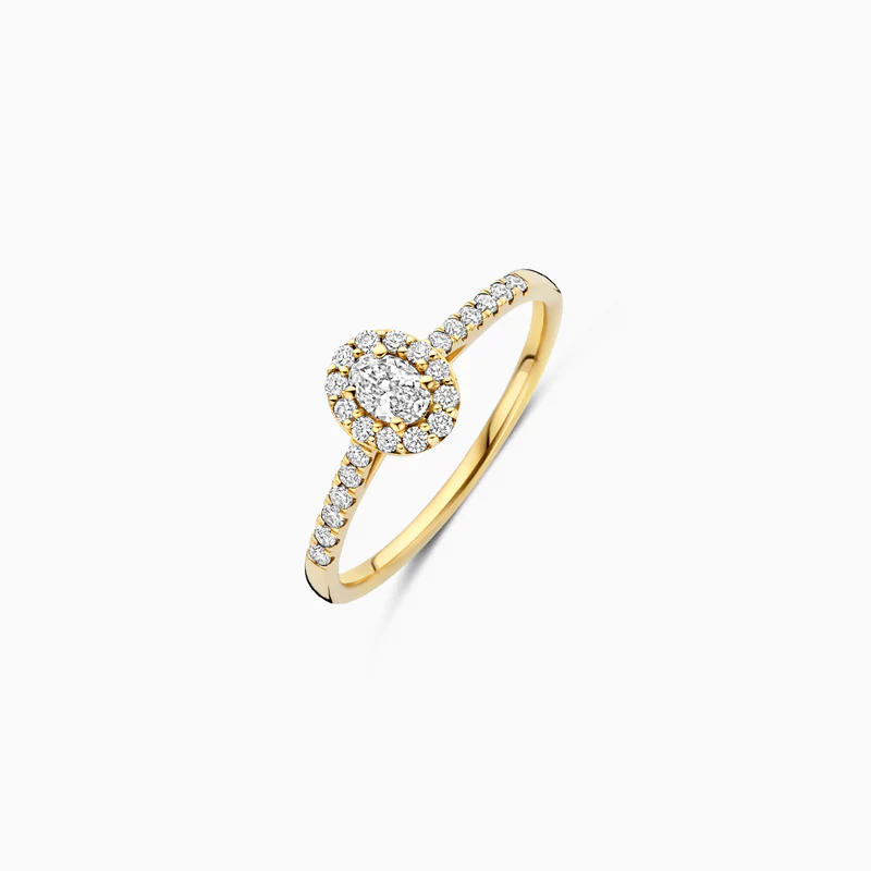 Blush 14k Gouden Ring Lab Grown Diamant