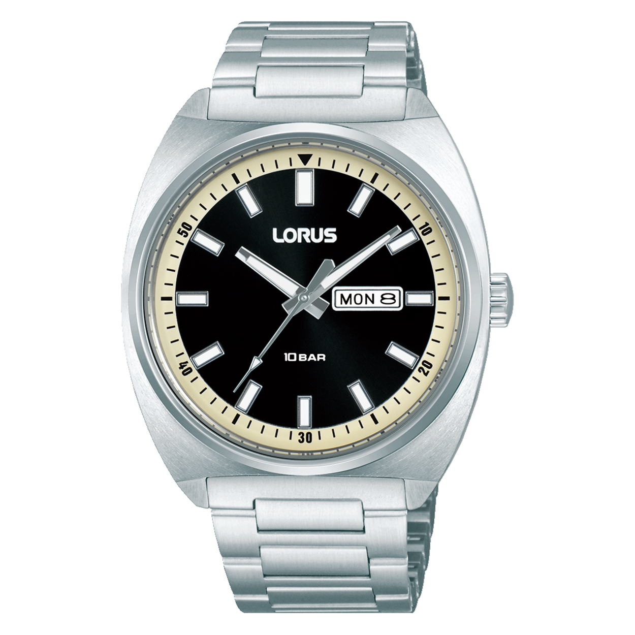 Dit is een herenhorloge van het merk Lorus. 