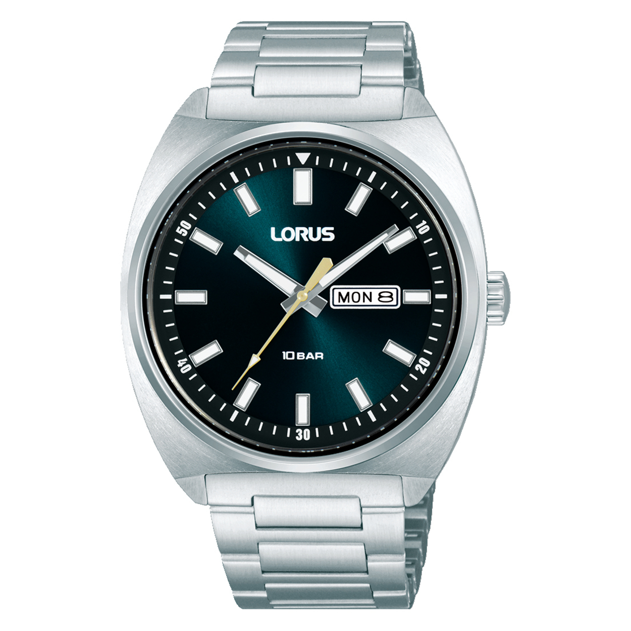 Dit is een herenhorloge van het merk Lorus. 