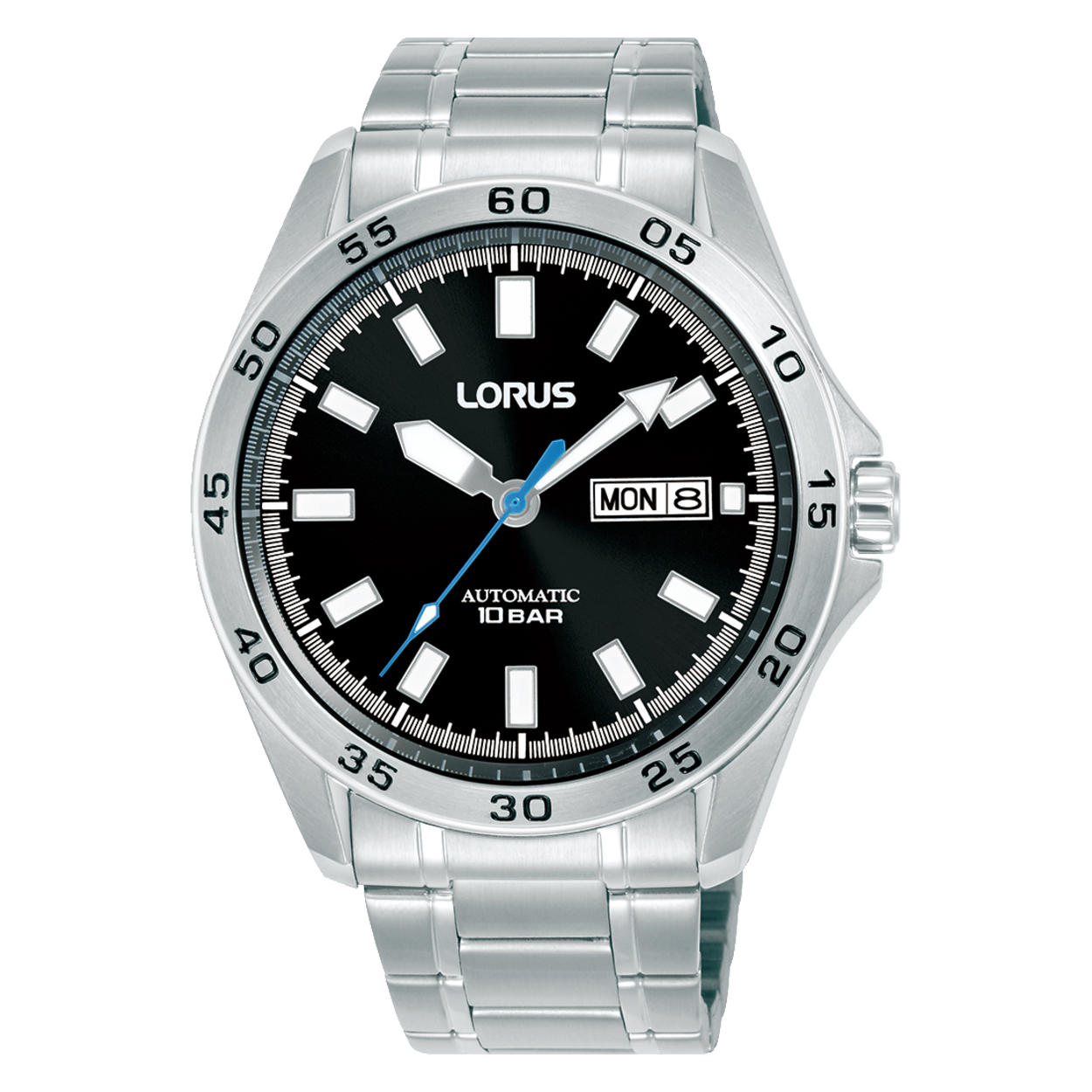 Dit is een herenhorloge van het merk Lorus. 
