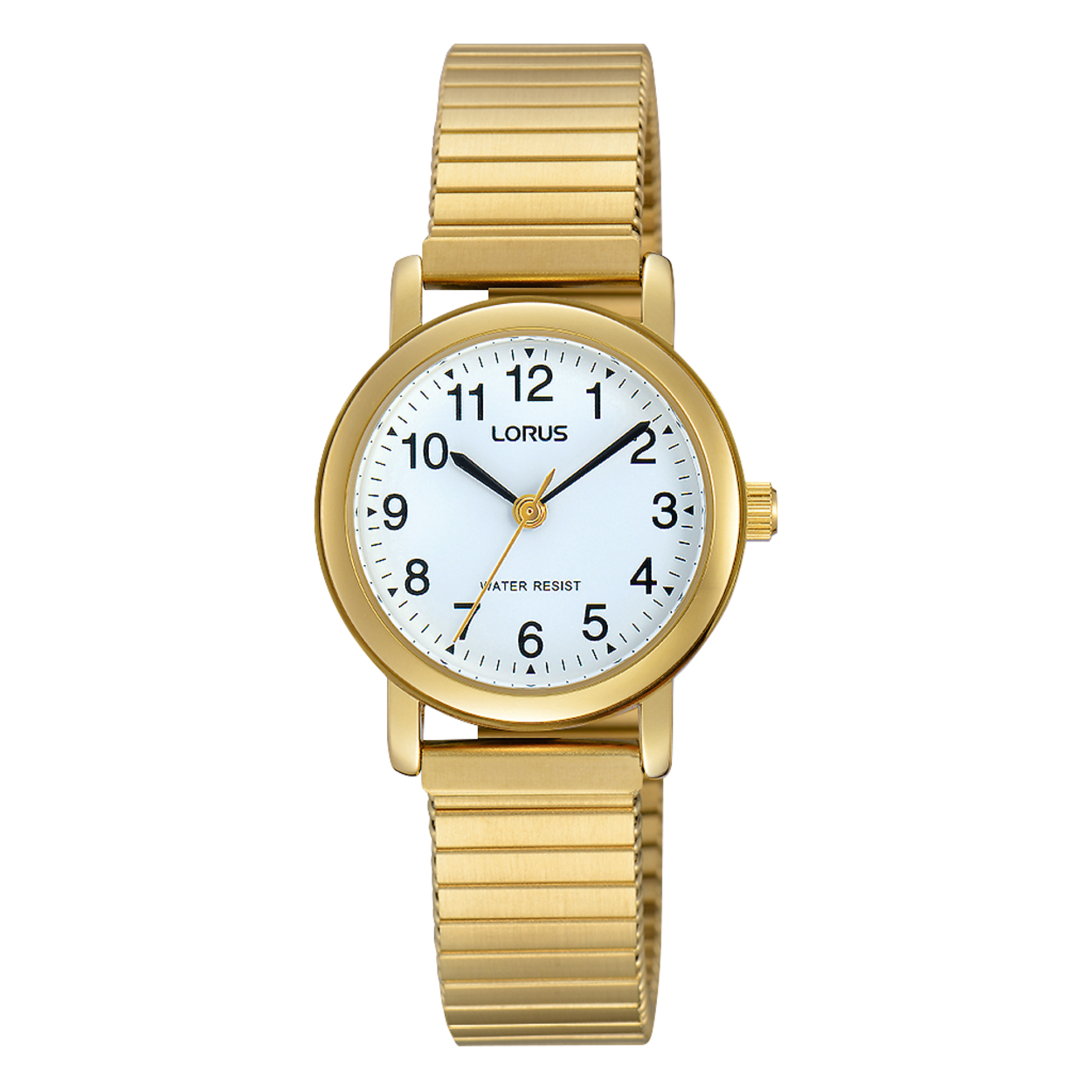 Dit is een dameshorloge van het merk Lorus. Het is een analoog horloge gemaakt van metaal. De diameter van de kast is 26 mm en de kast is 7.5 mm dik.