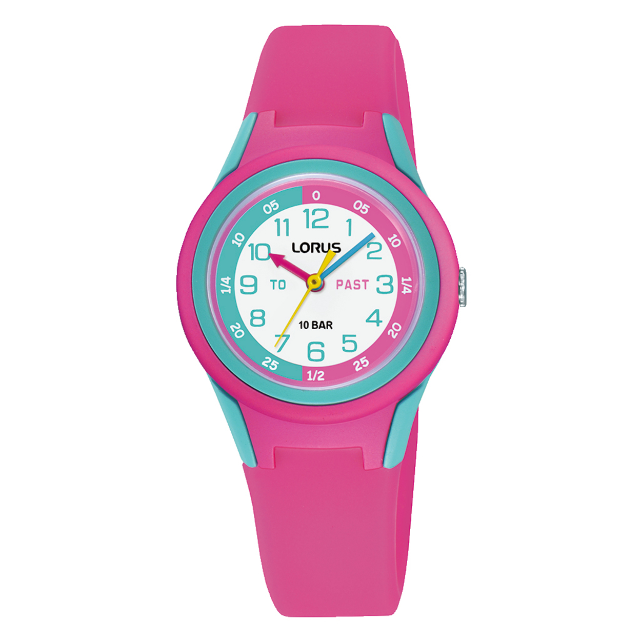 Dit is een dameshorloge van het merk Lorus. 