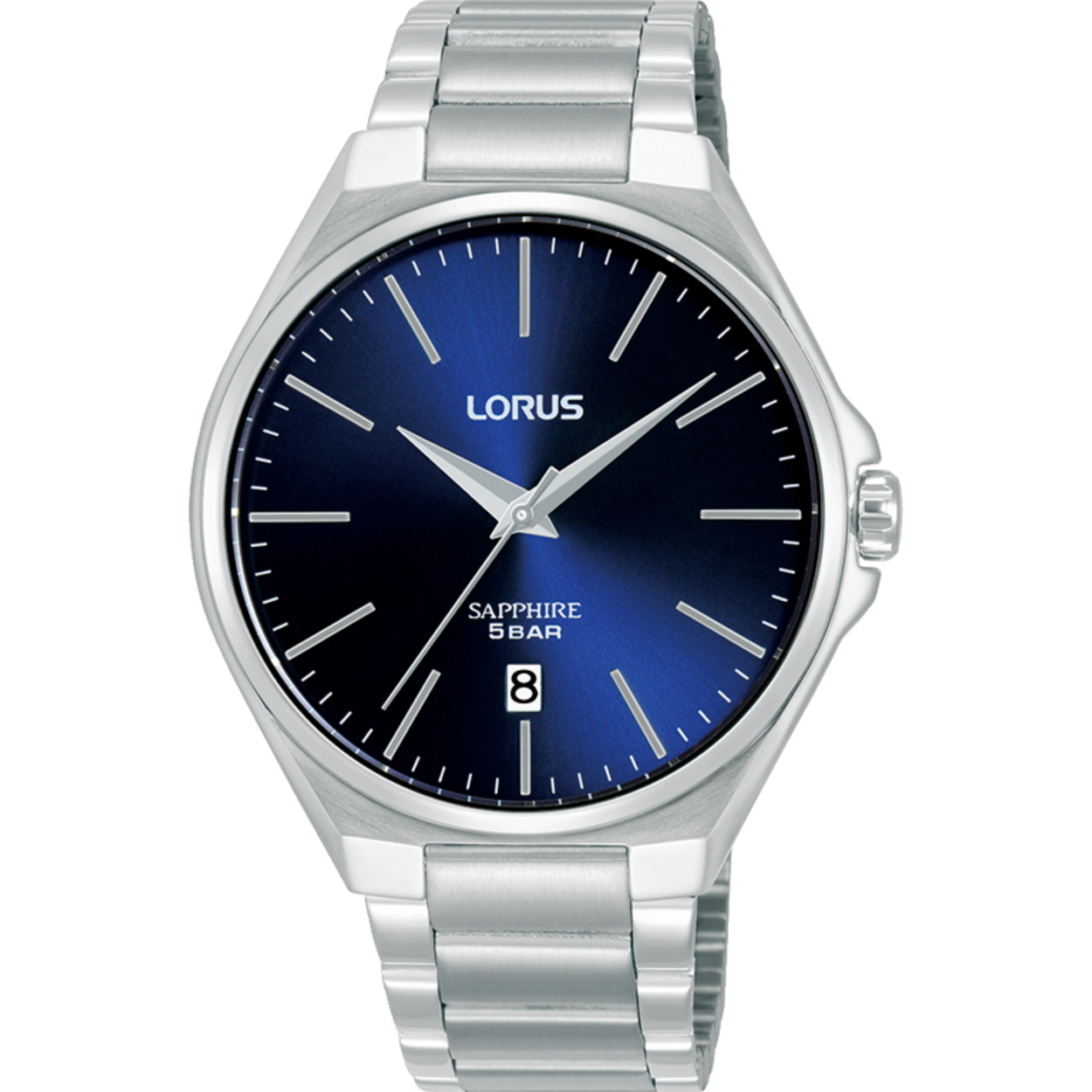 Lorus horloge Staal/Blauw 100M | RS947DX9