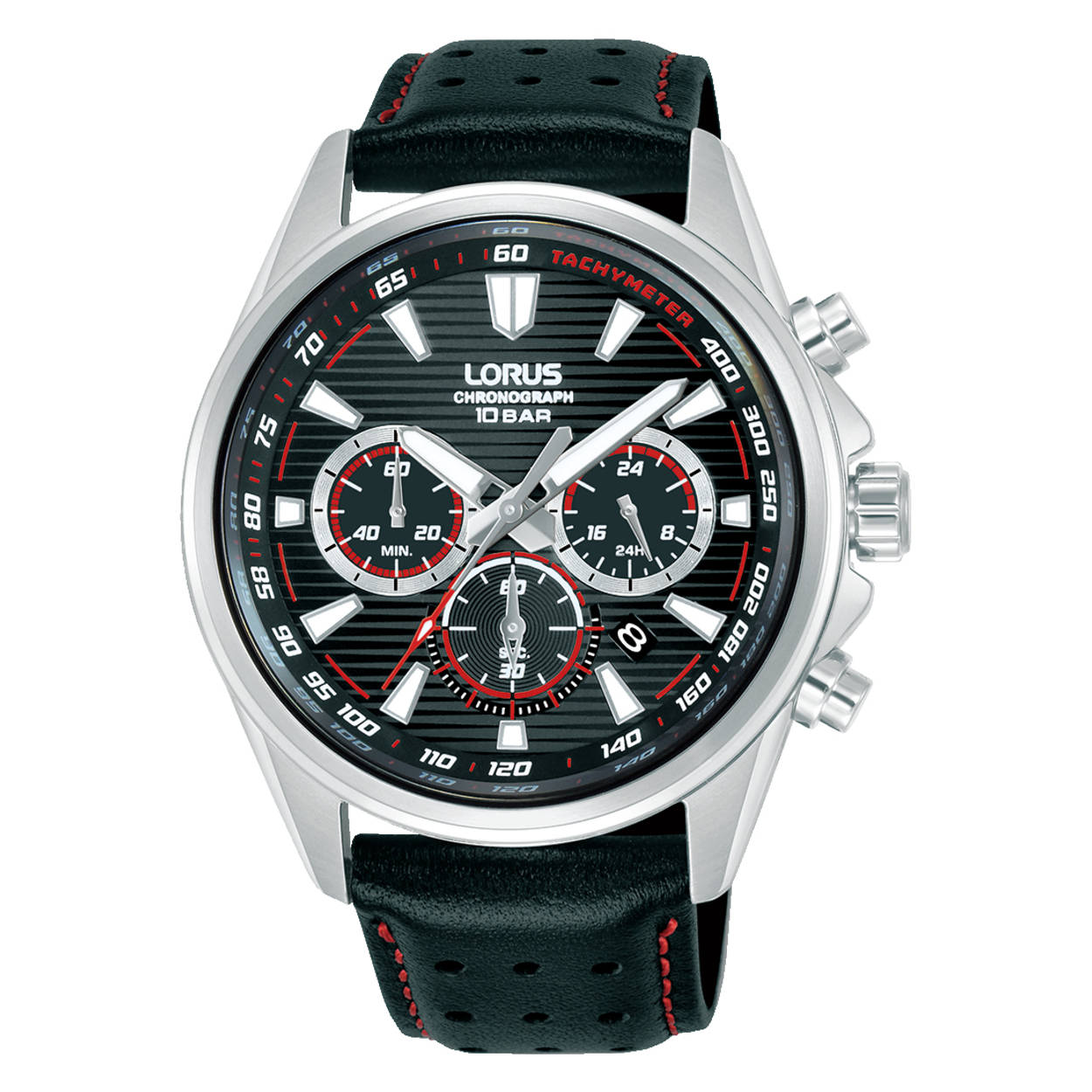 Dit is een herenhorloge van het merk Lorus. 