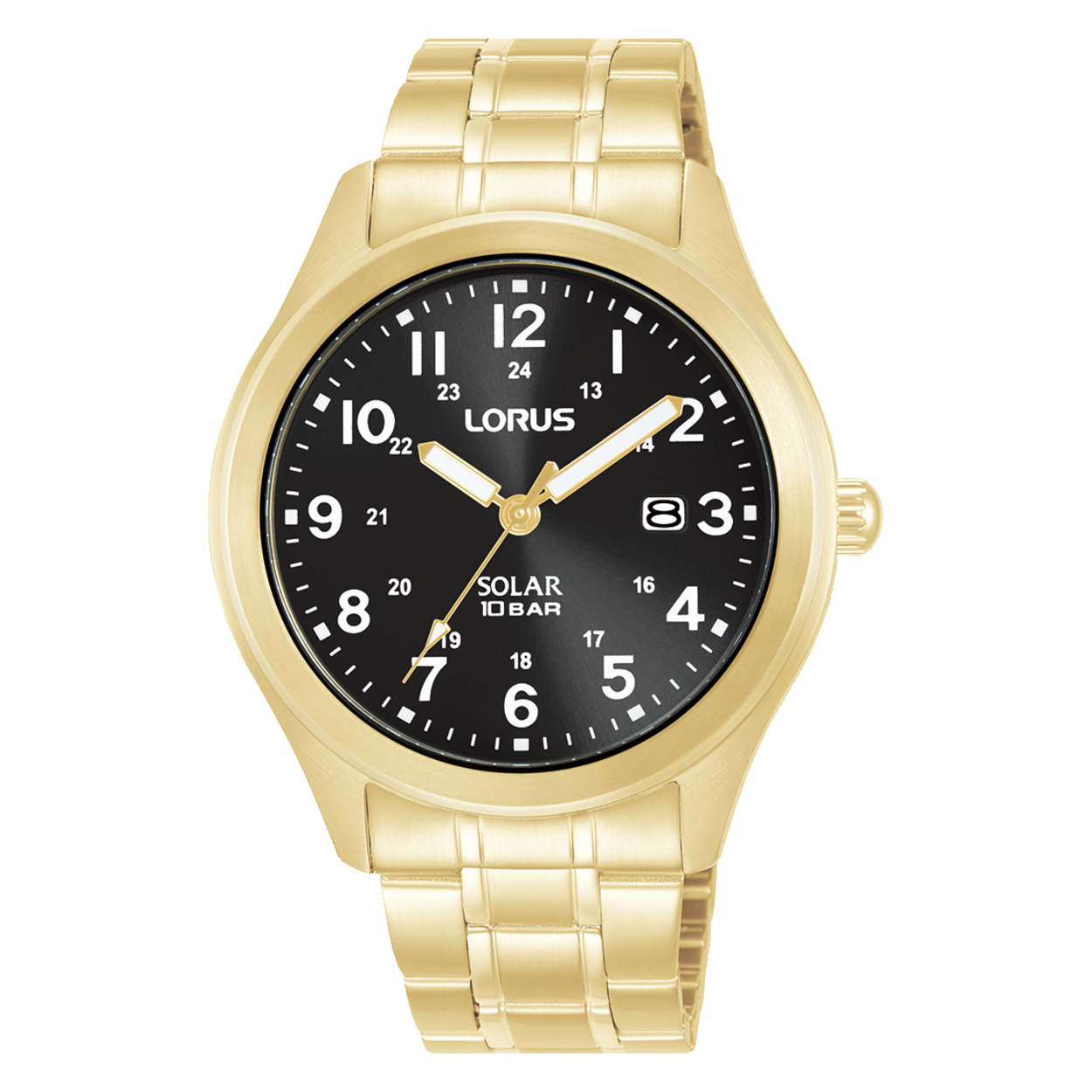 Dit is een herenhorloge van het merk Lorus. 