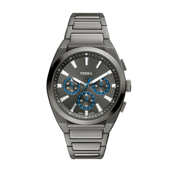 De Fossil Horloge FS6107 is een stijlvolle polshorloge met een kast van 44 mm, gemaakt van roestvrij staal. De zilverkleurige band geeft een tijdloze uitstraling. Let op: deze horloge heeft geen datumfunctie. Draag deze elegante horloge bij zowel formele gelegenheden als casual outfits voor een verfijnde en moderne look.