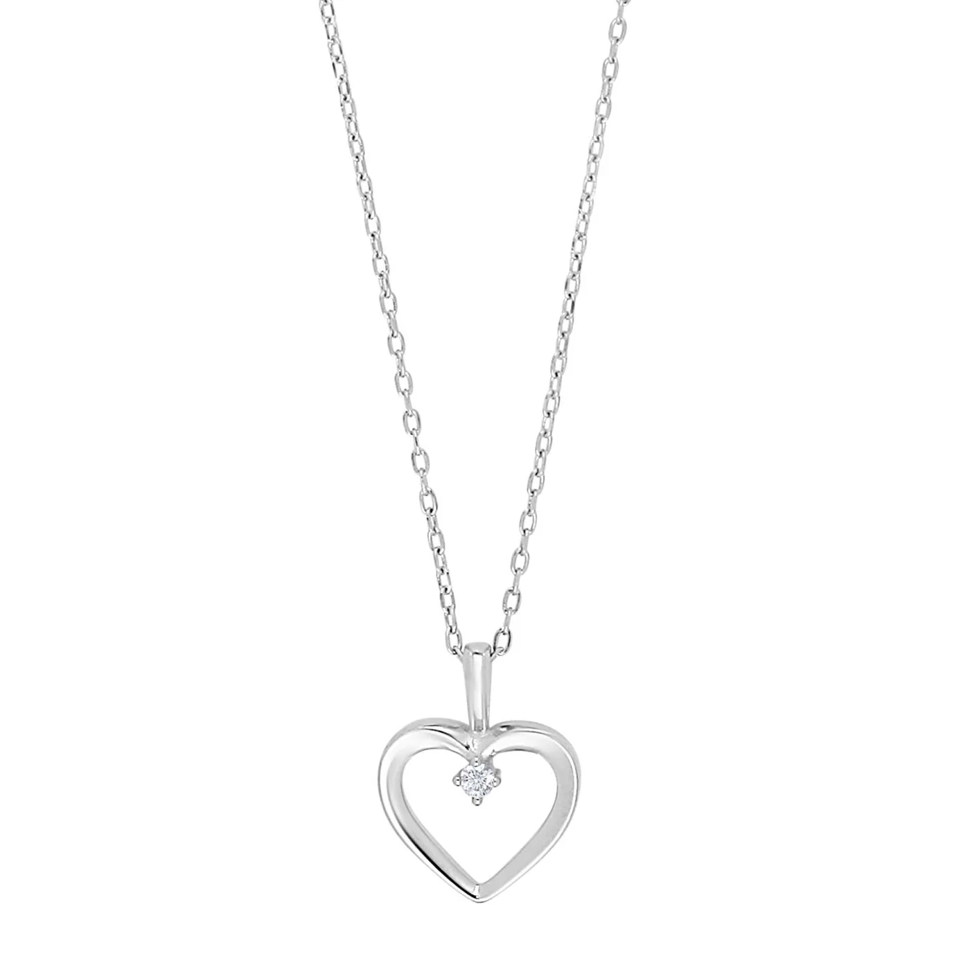 Schlichte Halskette aus rhodiniertem 925er Sterling-Silber im zeitlosen, minimalistischen Design. Die filigrane Kette l&auml;sst sich vielseitig kombinieren und eignet sich ideal als dezenter Alltagsbegleiter oder als eleganter Basic-Schmuck f&uuml;r jeden Anlass. Die Rhodinierung sch&uuml;tzt das Silber vor dem Anlaufen und sorgt f&uuml;r langanhaltenden Glanz.